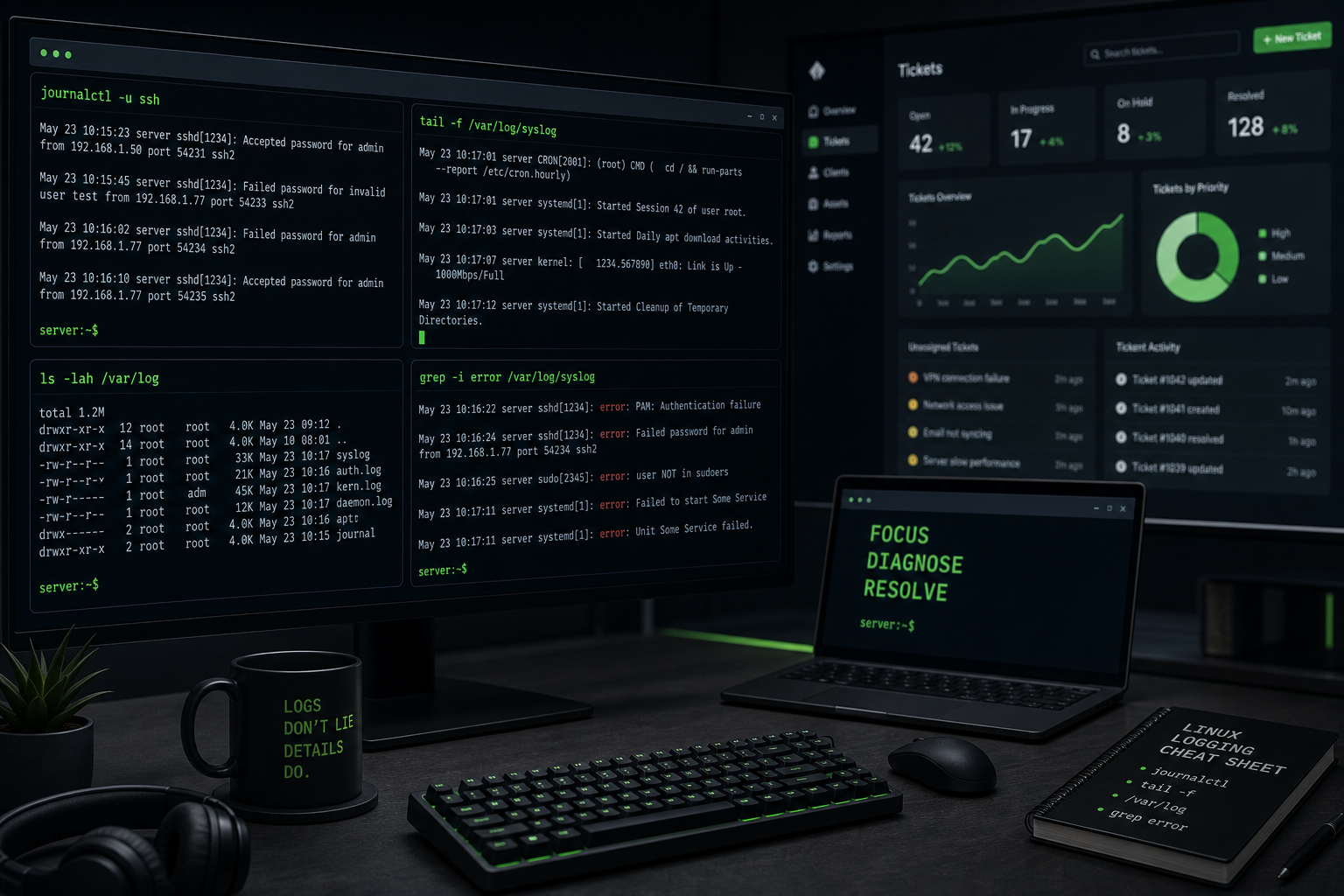 How to Check Linux Logs: A Beginner Help Desk Guide